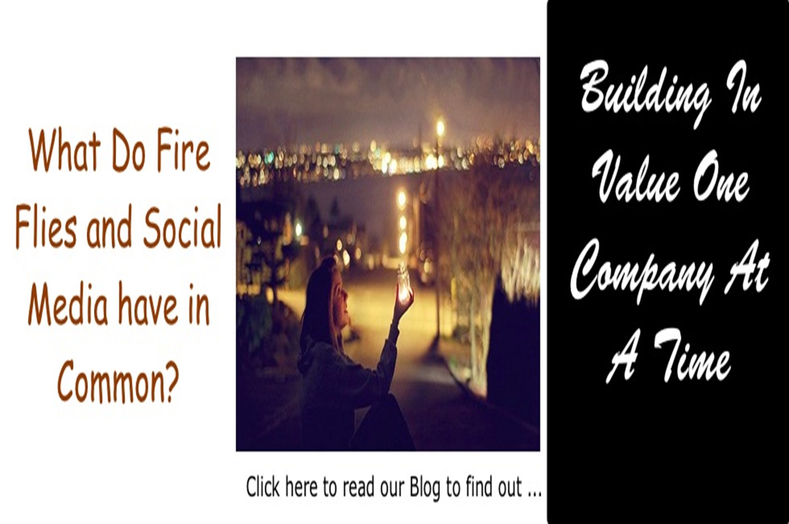 What Do Fire Flies and Social Media have in Common?